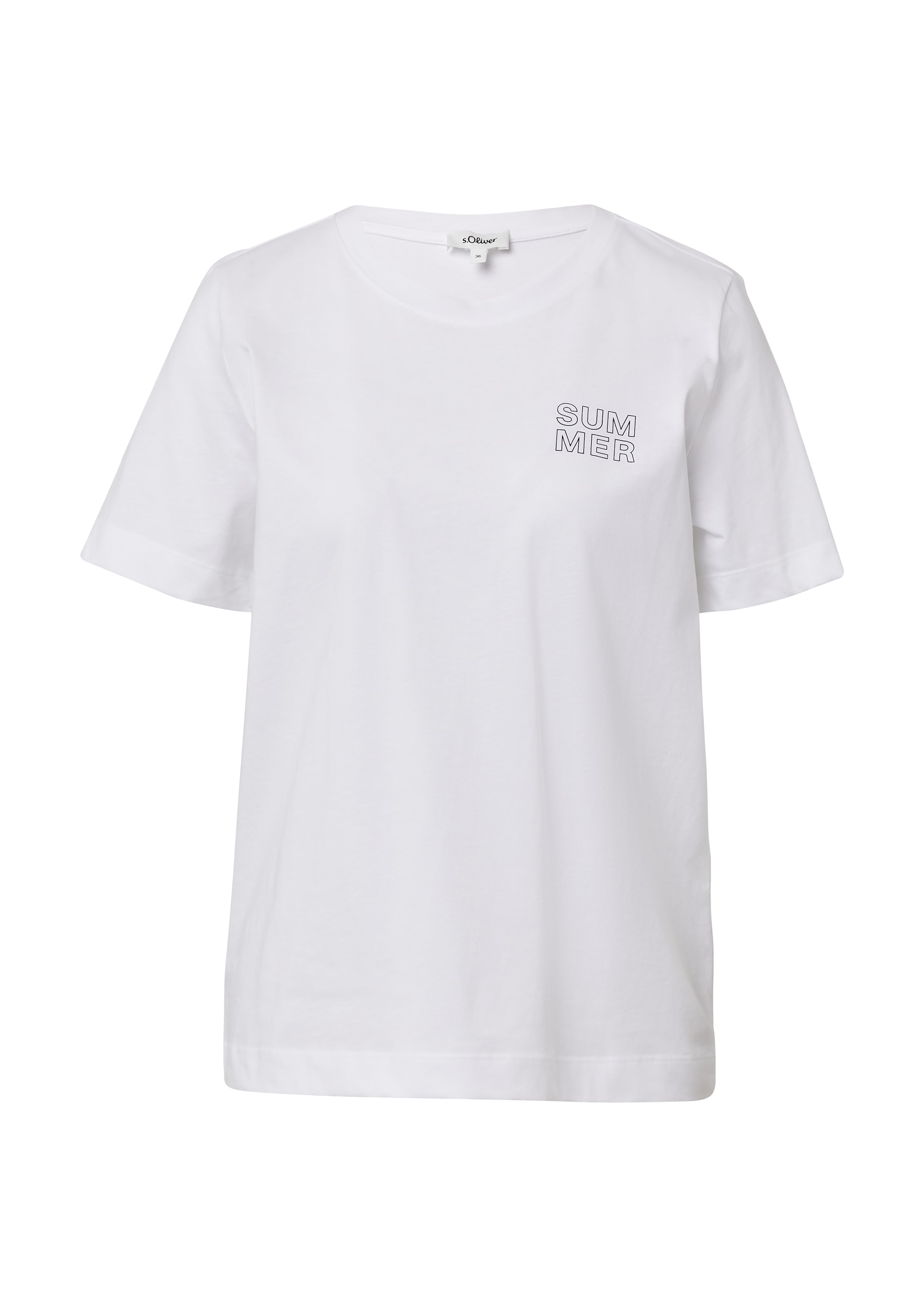 s.Oliver Shirt in White: front