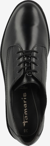TAMARIS Обувки с връзки в черно