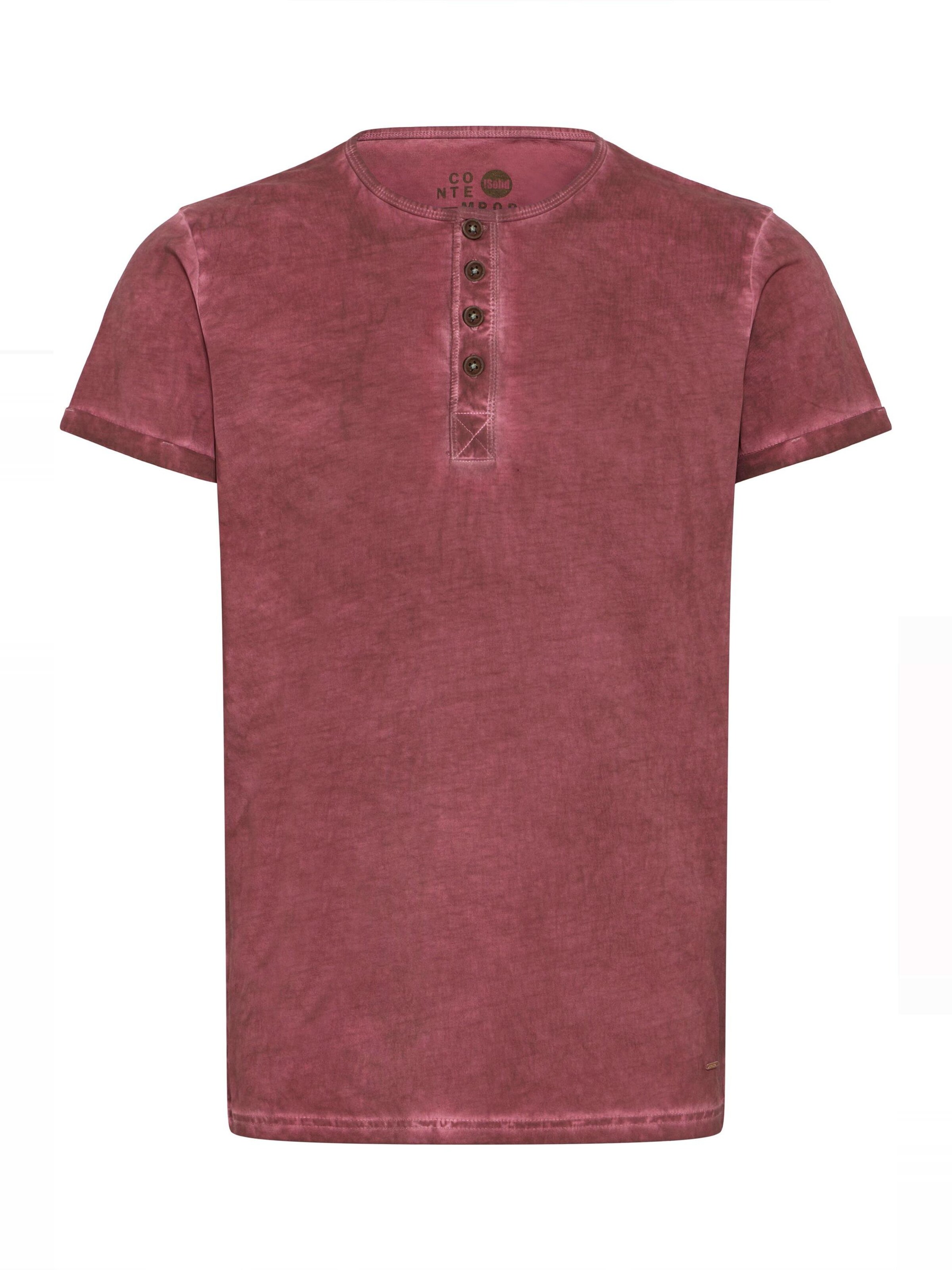 !Solid - Camisa 'Tihn' em vermelho: frente