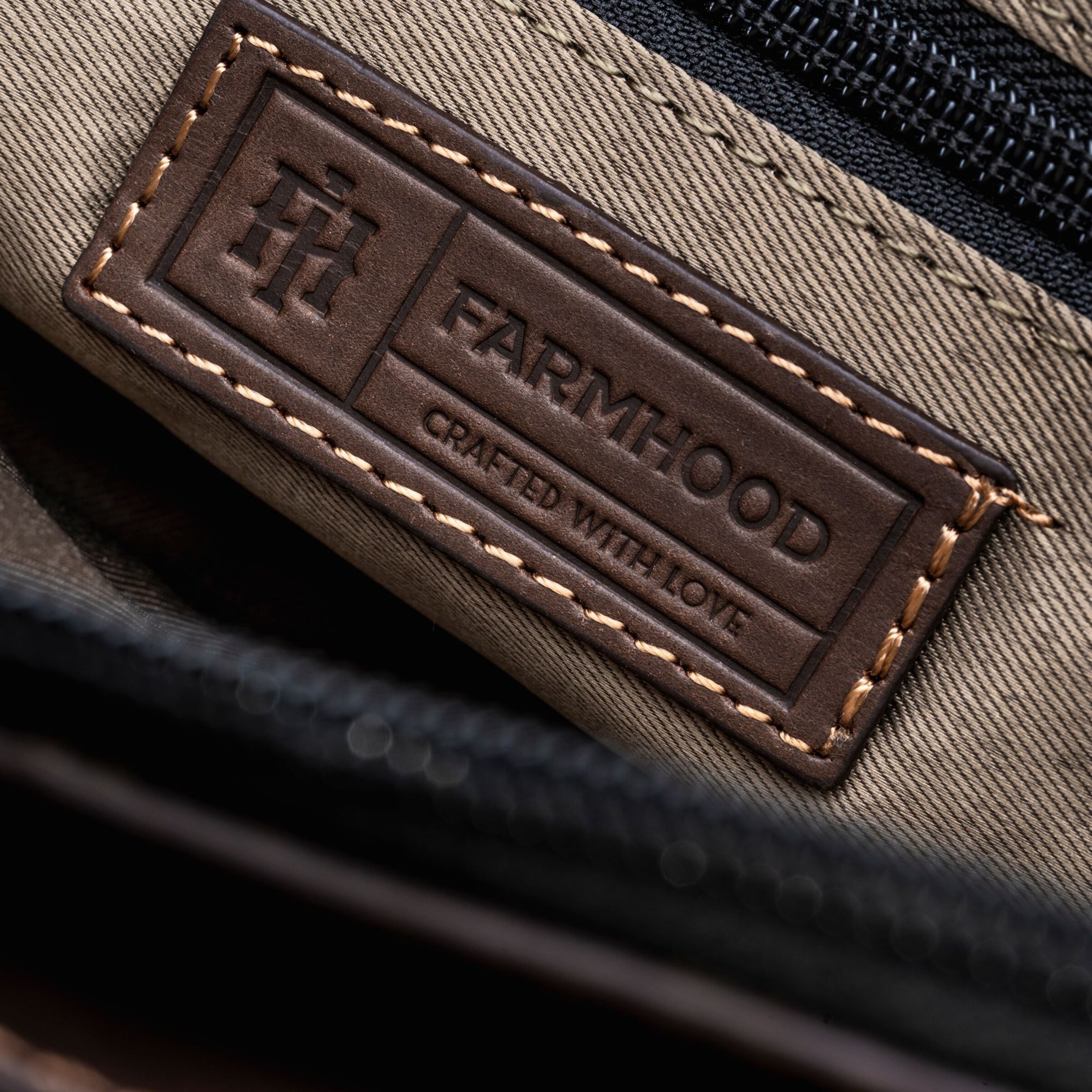 Sac à bandoulière 'Nashville ' Farmhood en marron