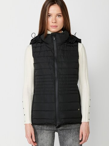 melns KOROSHI Veste: no priekšpuses