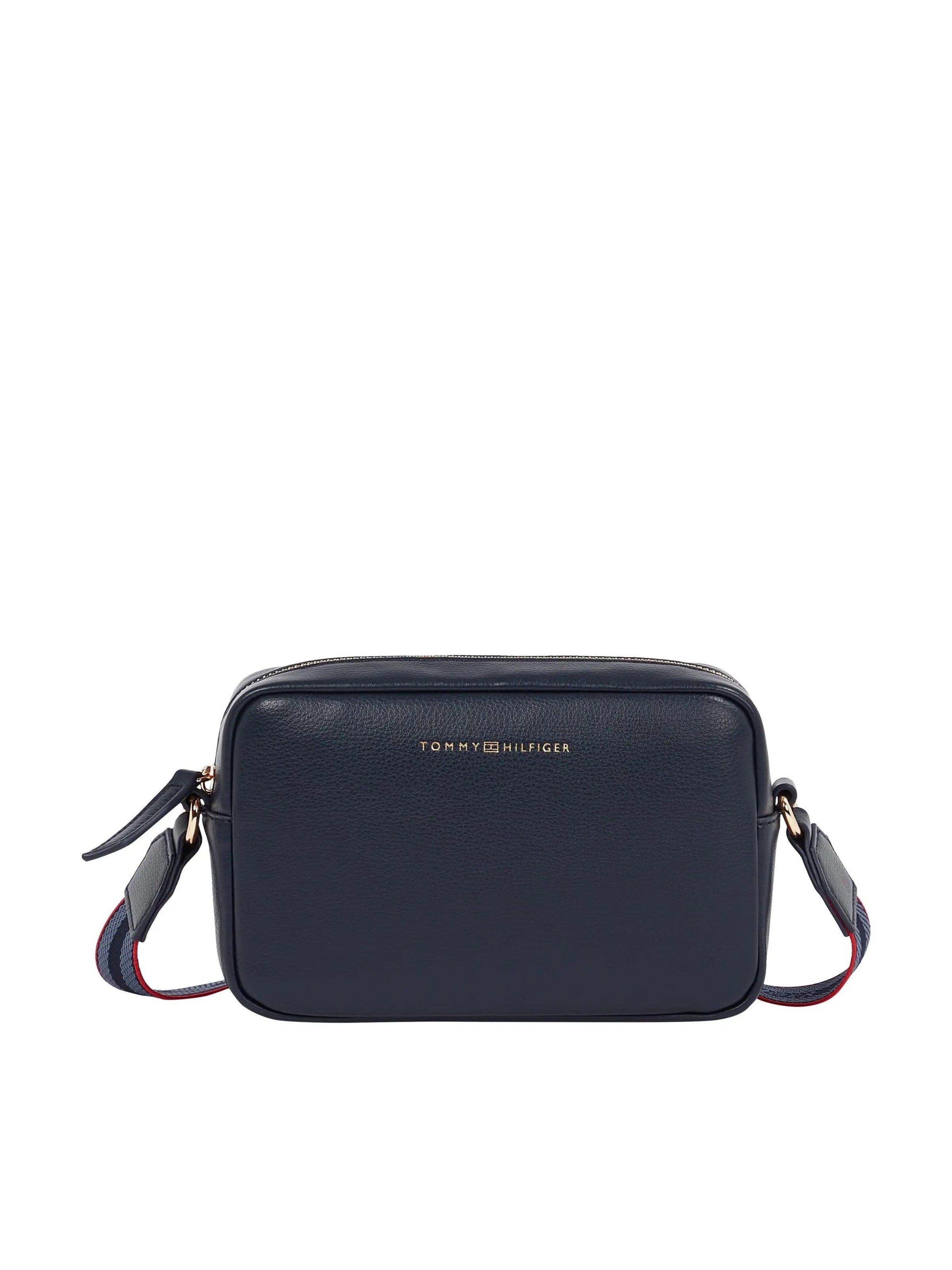 TOMMY HILFIGER Schoudertas in Blauw: voorkant