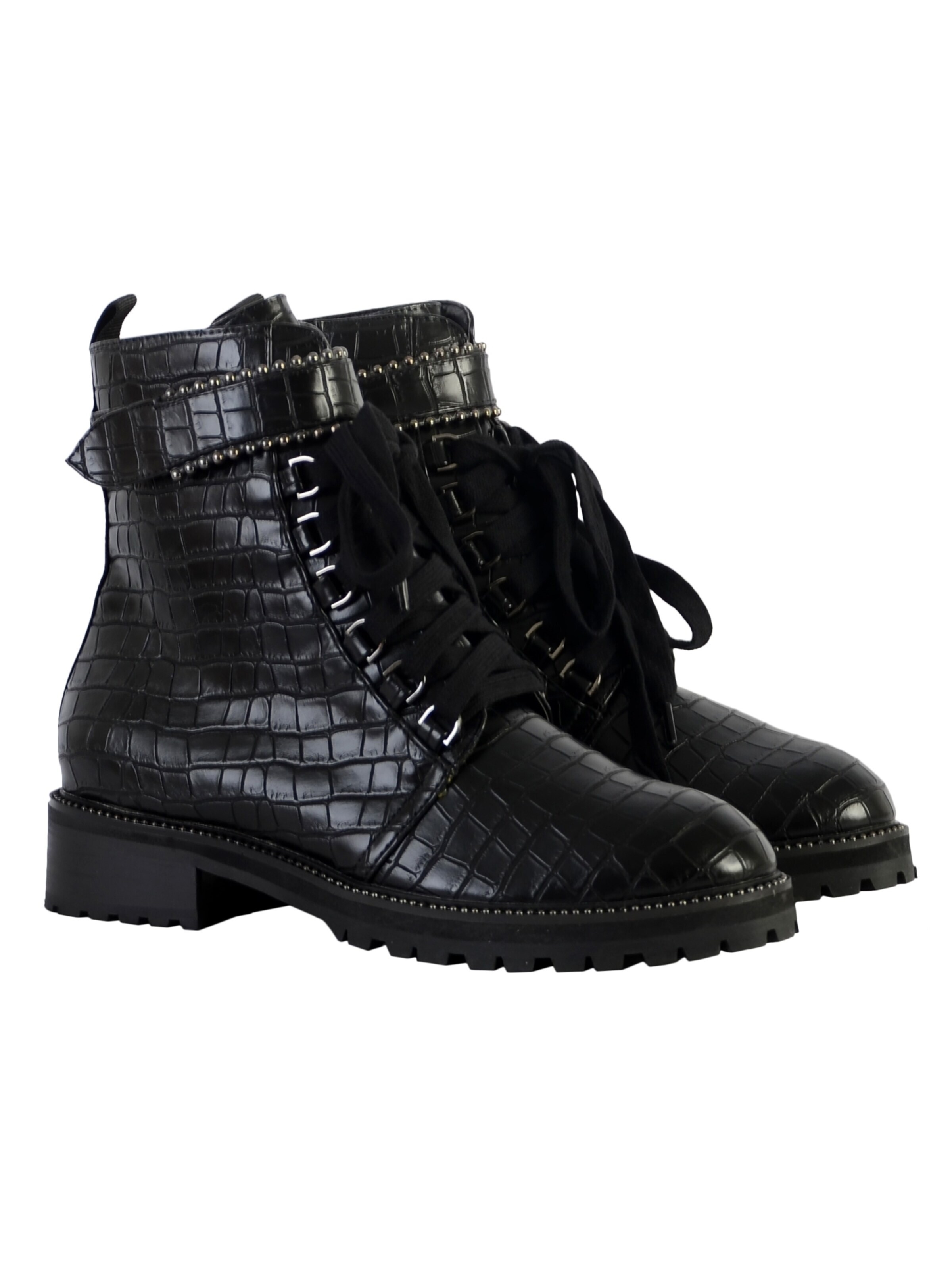 Bottines The Divine Factory en noir