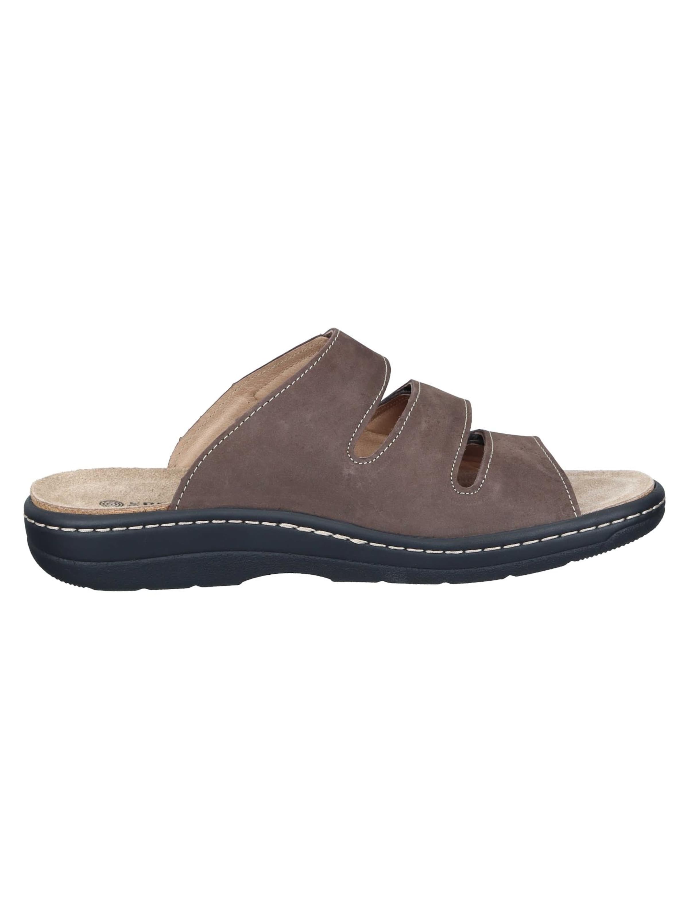 DR. BRINKMANN Mules 'Chelva' in Brown