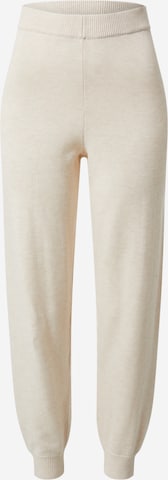 Effilé Pantalon 'Giona' EDITED en beige : devant