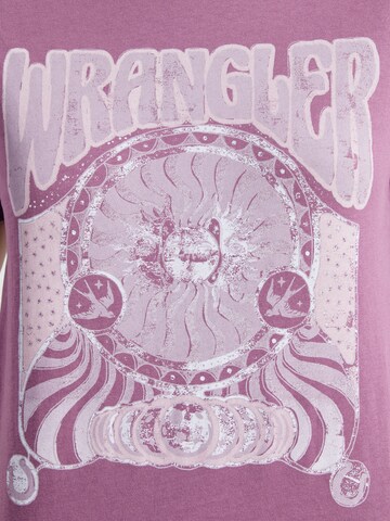 T-shirt WRANGLER en violet