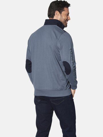 Jan Vanderstorm Sweatshirt 'Jordebenk' in Blauw