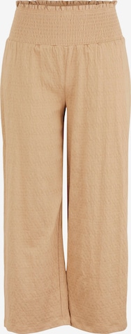Pieces Maternity Pants 'LEAFY' in Brown: front