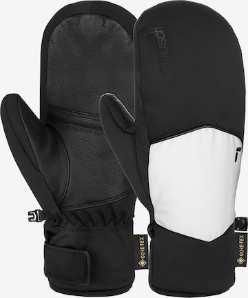 REUSCH Mittens in Black: front