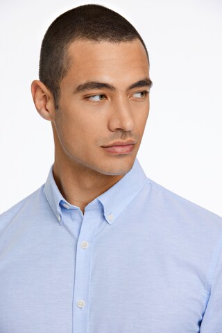 Lindbergh Regular Fit Businesshemd in Blau