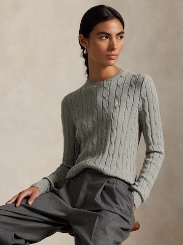 Polo Ralph Lauren Πουλόβερ 'JULIANNA' σε γκρι: μπροστά