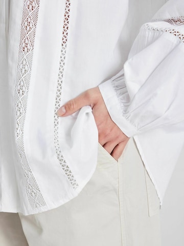 Gai+Lisva Bluse 'Jessica' i hvid