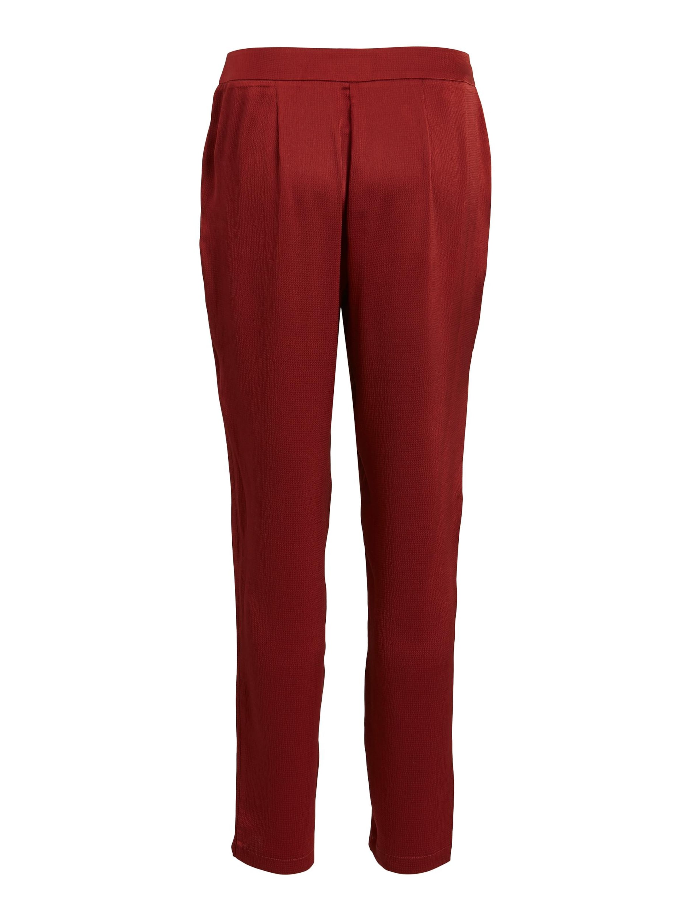 VILA Regular Hose 'Dubla' in Rot