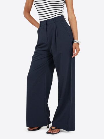 Wide Leg Pantalon à pince BRAVE SOUL en bleu