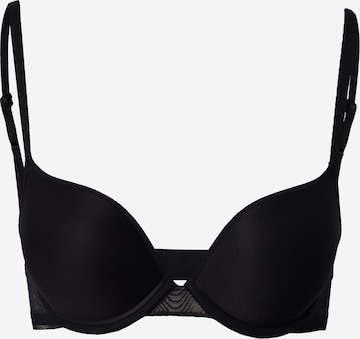 PASSIONATA Push-up BH in Schwarz: predná strana