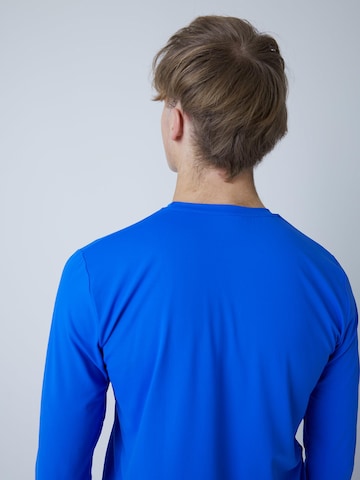 SPORTKIND Funktionsshirt 'Crew Neck Long Sleeve Shirt'‌‌‌‌‌‌‌ in Blau