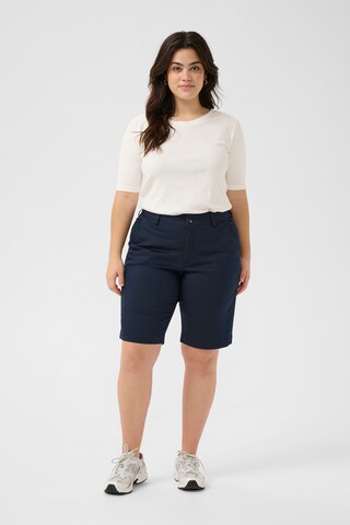 Regular Pantalon 'Leana City' KAFFE CURVE en bleu