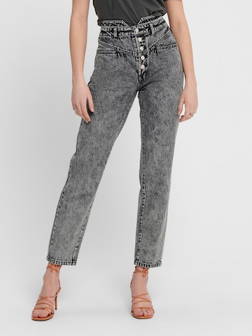 ONLY Regular Jeans 'TURNER HW 80TIES' i grå: framsida