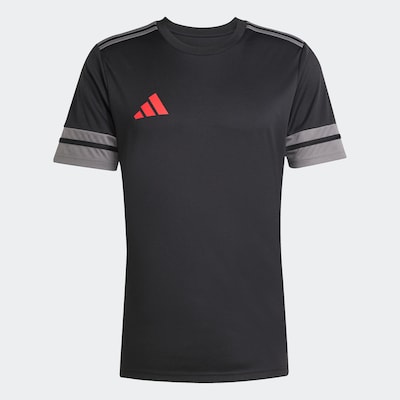 ADIDAS PERFORMANCE Trikot in rauchgrau / feuerrot / schwarz, Produktansicht