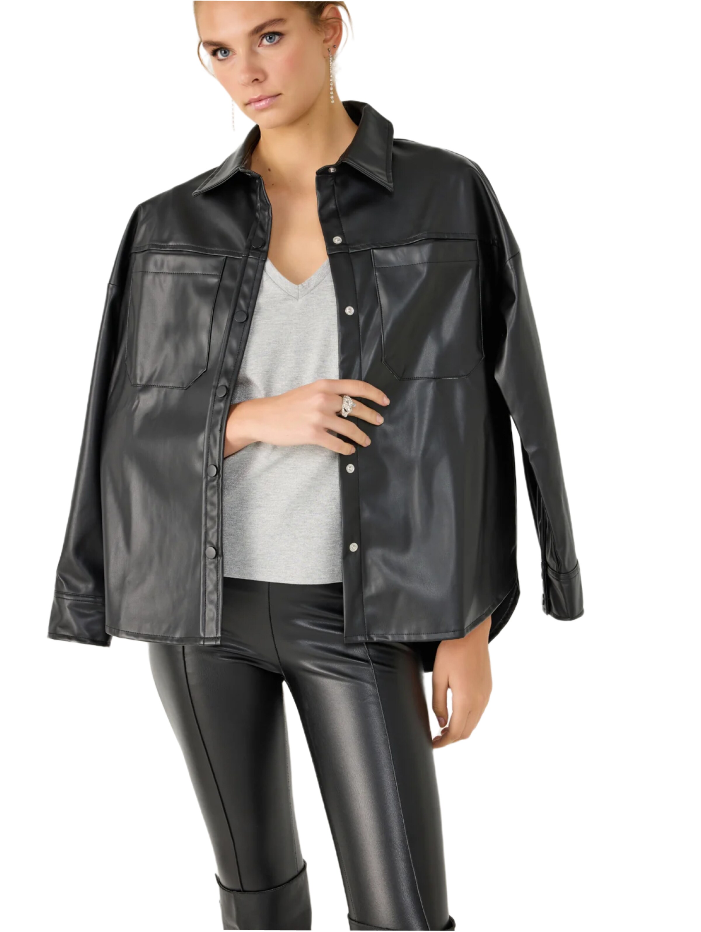 No Matter What Shirt in Grey