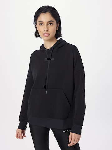 On Sweatshirt in Black: front