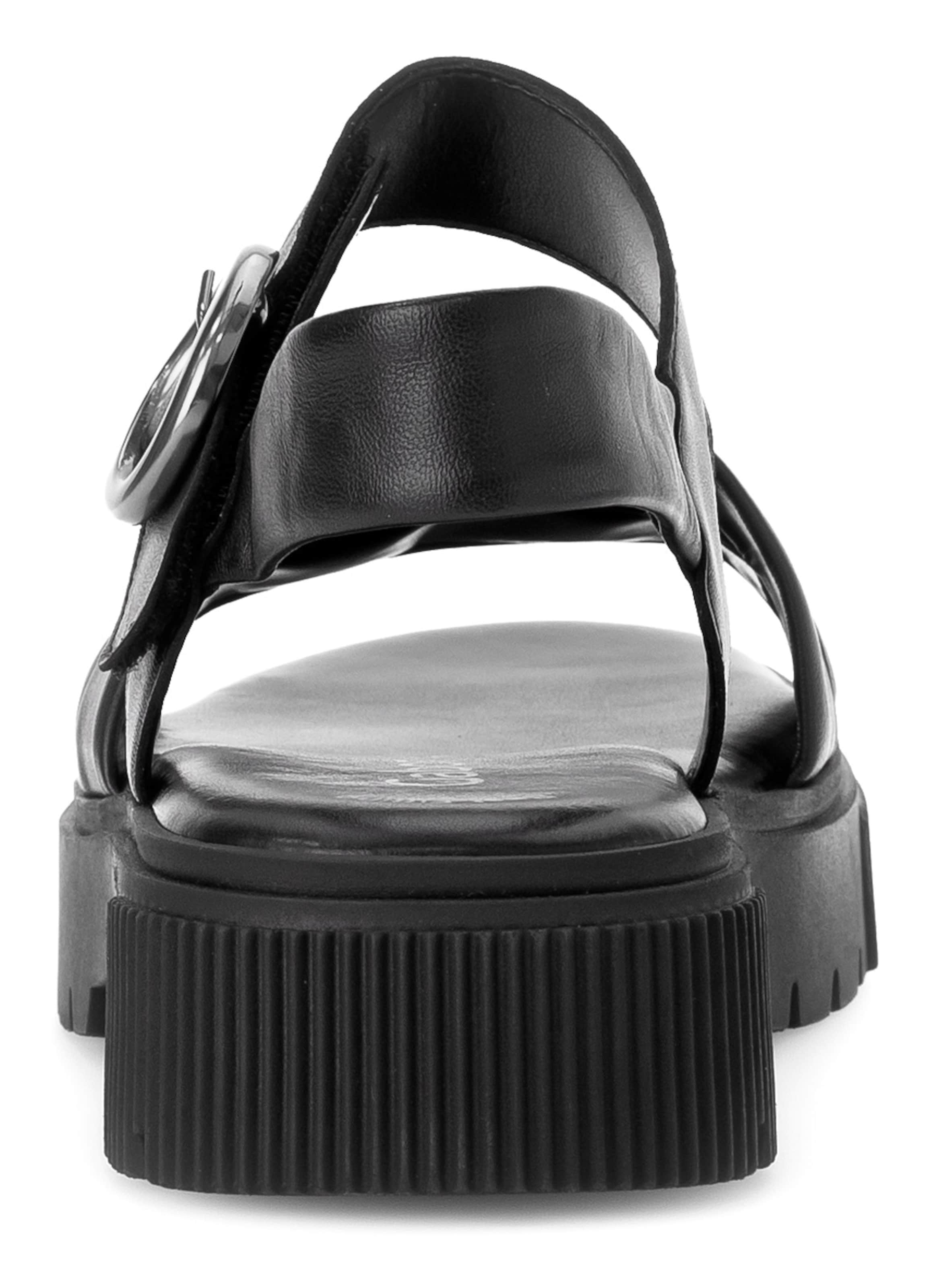 GABOR Sandale in Schwarz