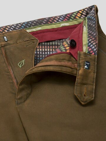 Regular Pantalon chino 'New York' MEYER en marron