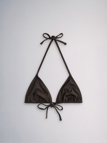 The Set Triangle Bikini in Brown