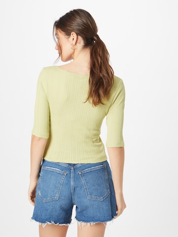 LEVI'S ® Shirt 'Dry Goods Pointelle Top' in Gelb