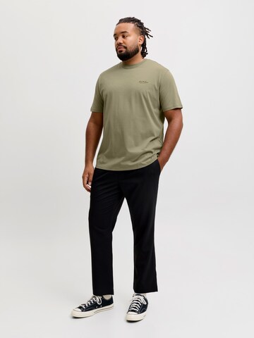 Jack & Jones Plus Tričko 'JJEARCHIVE' – zelená