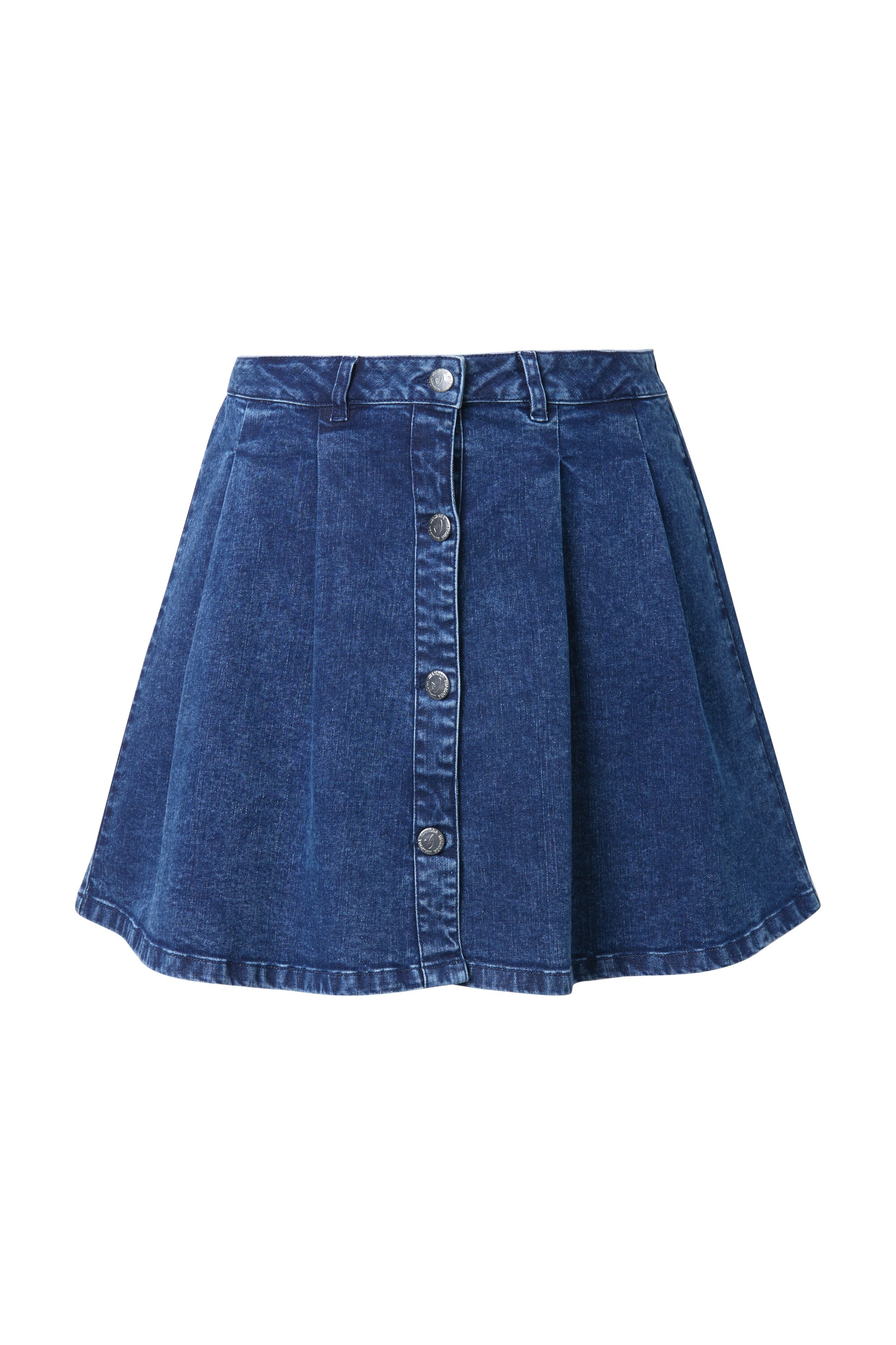 MIAMODA Rock in Blau: Vorderseite