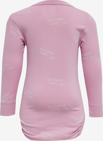 Barboteuse / body 'CALEN' Hummel en rose