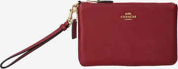 COACH - Cartera en rojo: frente