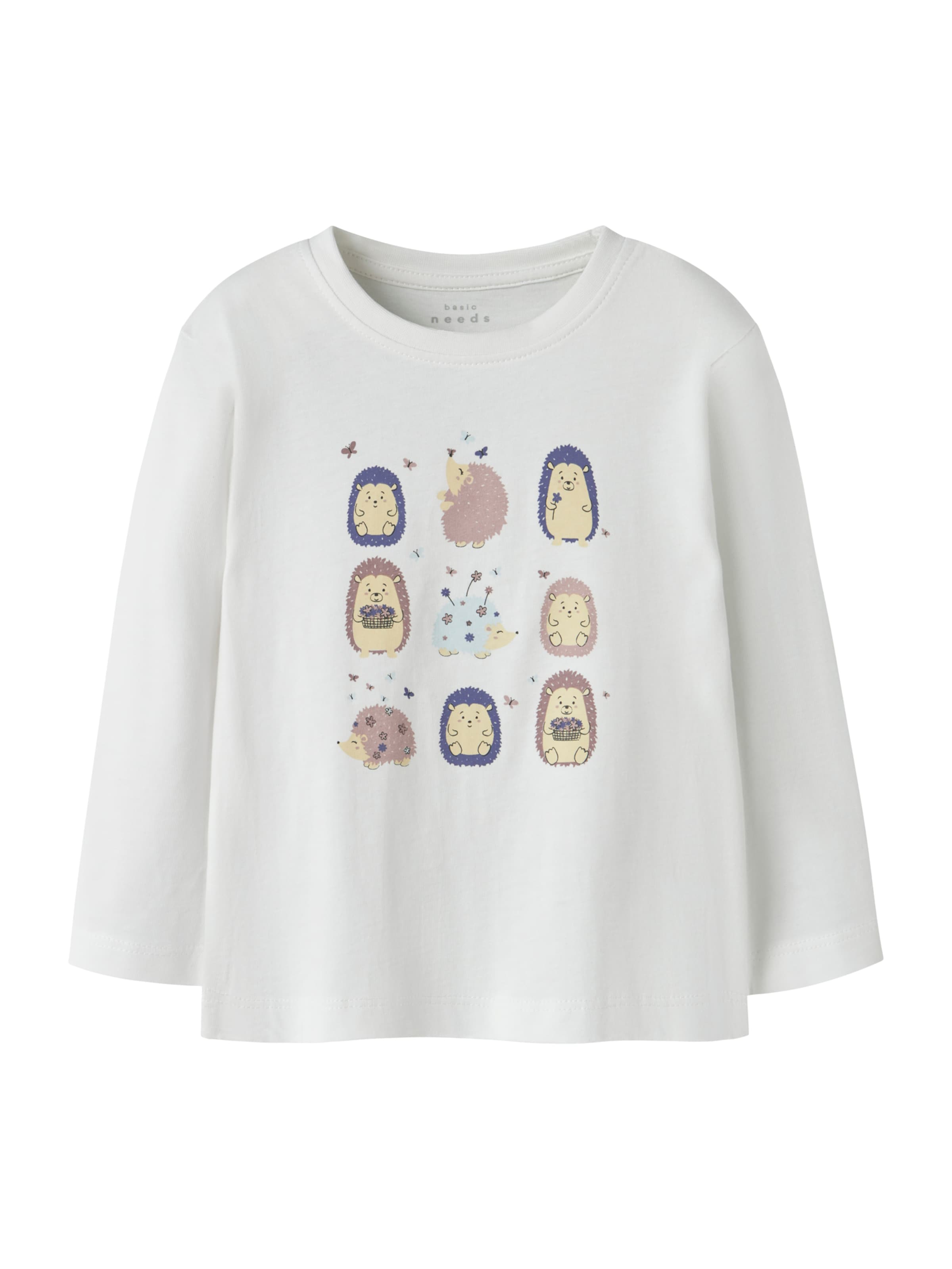 Tricou 'NMFVEEN' de la NAME IT pe alb: față