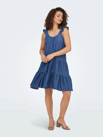 ONLY Kleid 'ONLPEMA' in Blau: Vorderseite