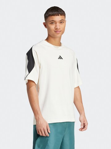 ADIDAS SPORTSWEAR Λειτουργικό μπλουζάκι 'Stadium' σε λευκό