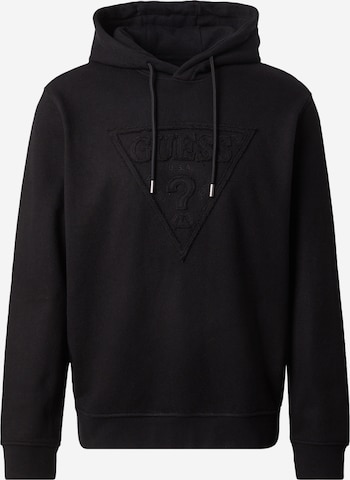 GUESS - Sudadera en negro: frente