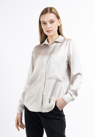 DreiMaster Klassik Blouse in Beige: voorkant