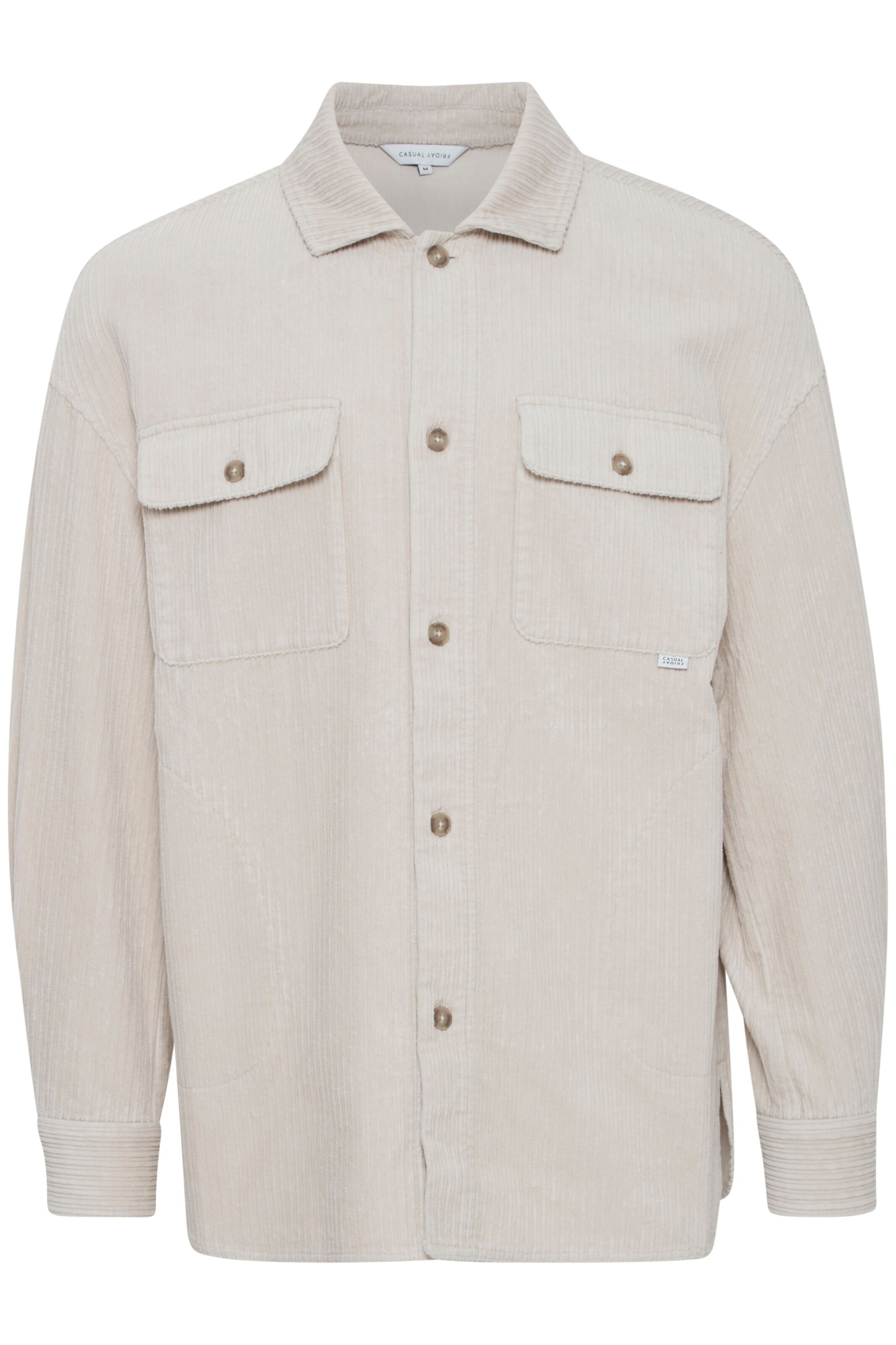 Giacca di mezza stagione 'Corduroy' di Casual Friday in beige: frontale