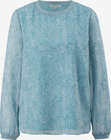 comma casual identity Blouse in Blauw: voorkant