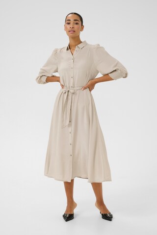 Kaffe Blousejurk 'Emine' in Beige