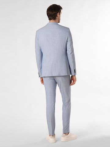 Finshley & Harding London Slimfit Anzug in Blau