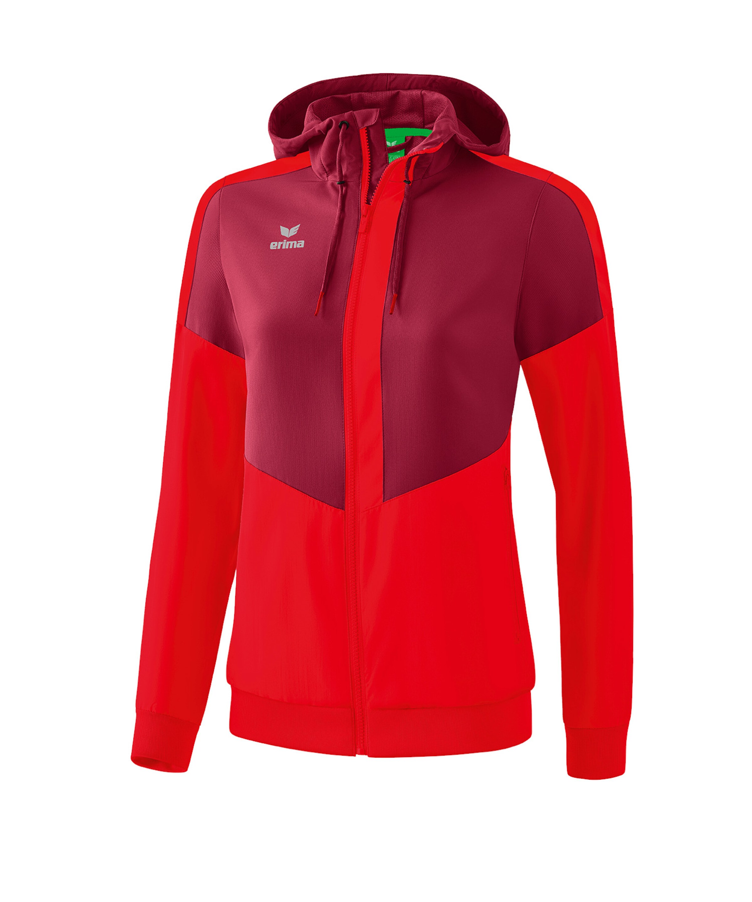 ERIMA Sportjacke 'Squad' in Rot: Vorderseite