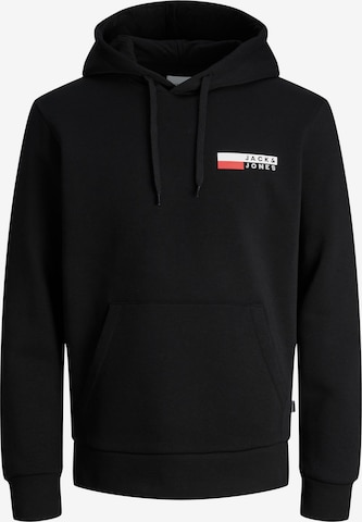 JACK & JONES Sweatshirt in Zwart: voorkant