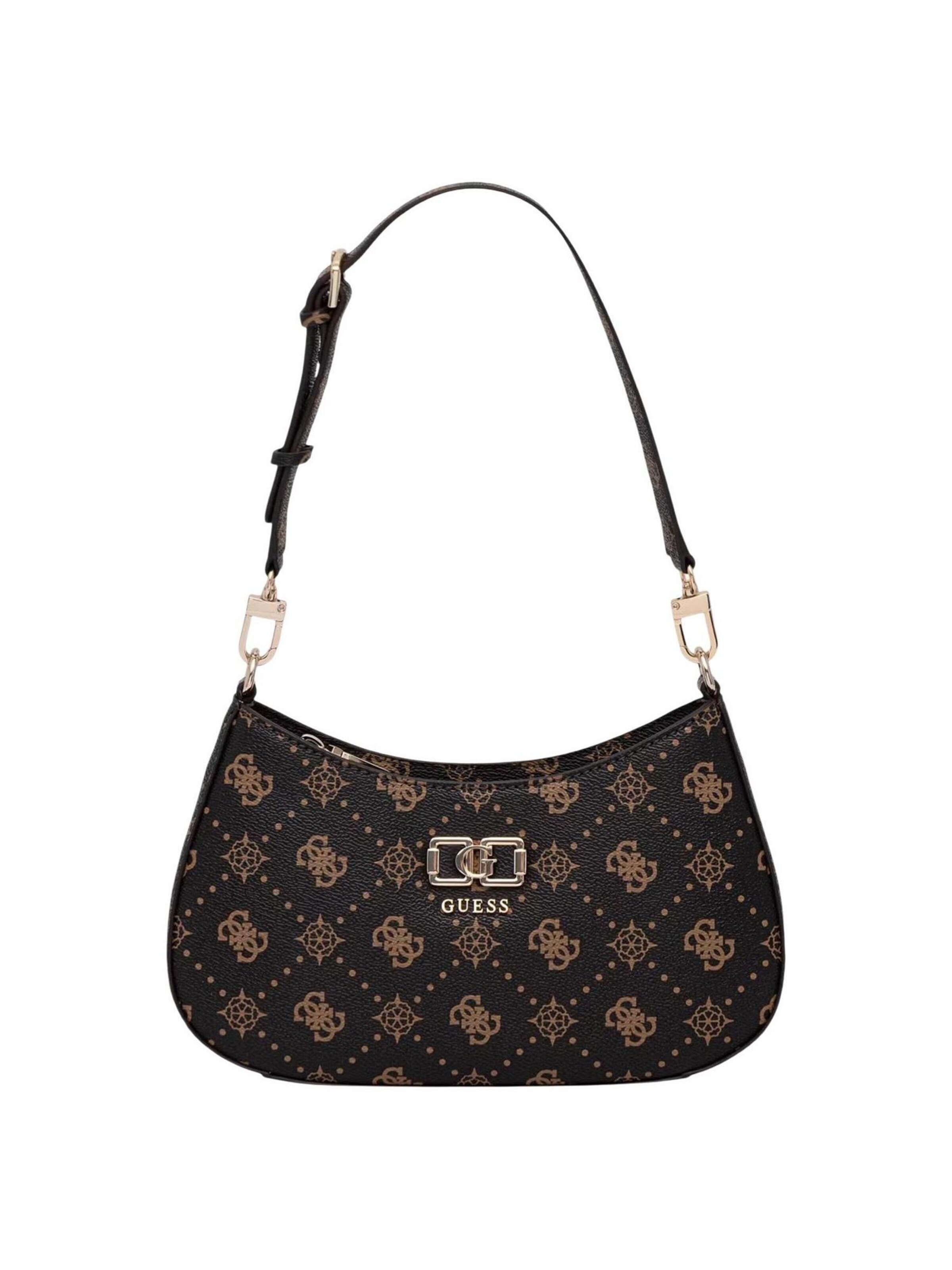 GUESS - Bolso de hombro 'EMELIE S HWGP99 28180' en marrón: frente