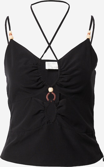 Guido Maria Kretschmer Women Top 'Linda' em preto, Vista do produto