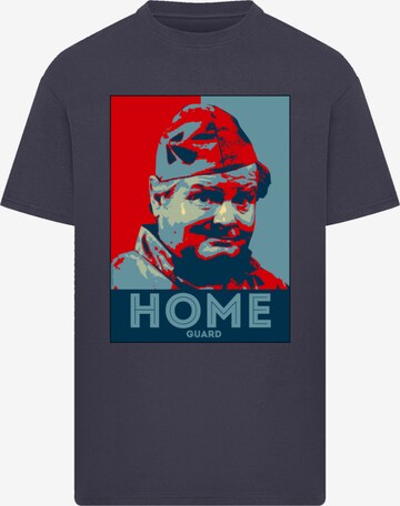 F4NT4STIC Shirt 'TV Times Benny Hill Home Guard' in Blue: front