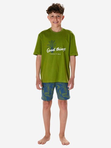 Pyjama ' Teens Nightwear ' SCHIESSER en bleu : devant