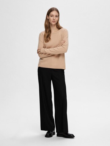 SELECTED FEMME Trui 'Manila' in Beige
