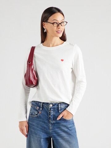 JDY Shirt 'JDYPISA' in White: front